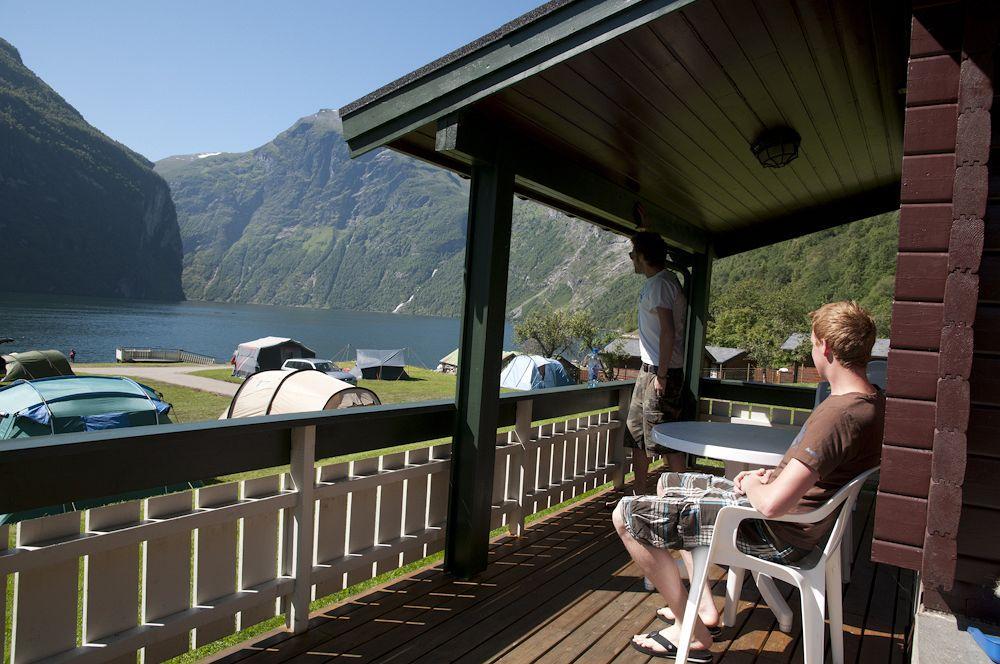 Grande Hytteutleige Og Camping Geiranger Exterior photo