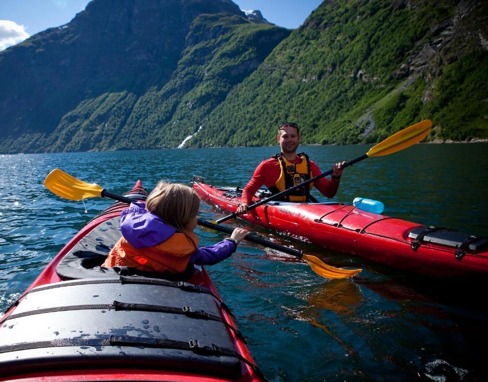 Grande Hytteutleige Og Camping Geiranger Exterior photo